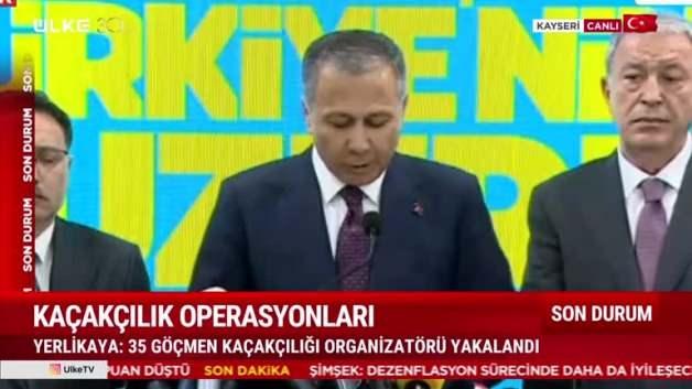 Ali Yerlikaya Kayseri’de mülteciler üzerinden yaratılmak istenen olaylarla ilgili açıklamalarda bulundu Ali Yerlikaya Kayseri’de mülteciler üzerinden yaratılmak istenen olaylarla ilgili açıklamalarda bulundu