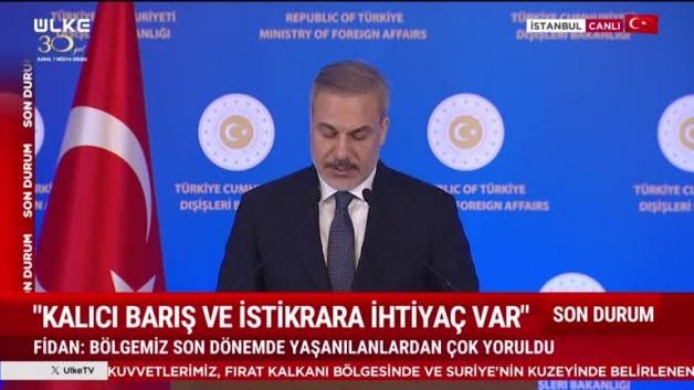 Hakan Fidan: Hikayemiz yeni başlıyor