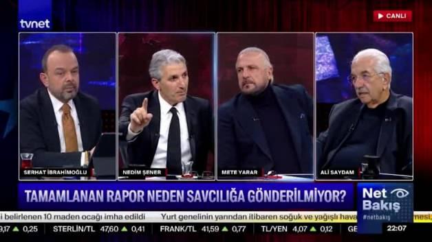 Gazeteci Nedim Şener: İmamoğlu üniversite yönetimini tehdit ediyor Gazeteci Nedim Şener: İmamoğlu üniversite yönetimini tehdit ediyor