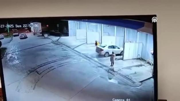 Samsun’da düşen heyelan görüntüleri anı ortaya çıktı!