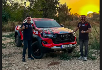 Yaman Yılmaz ve Ahmet Armağan TransAnatolia’da Toyota Hilux ile yarışıyor!