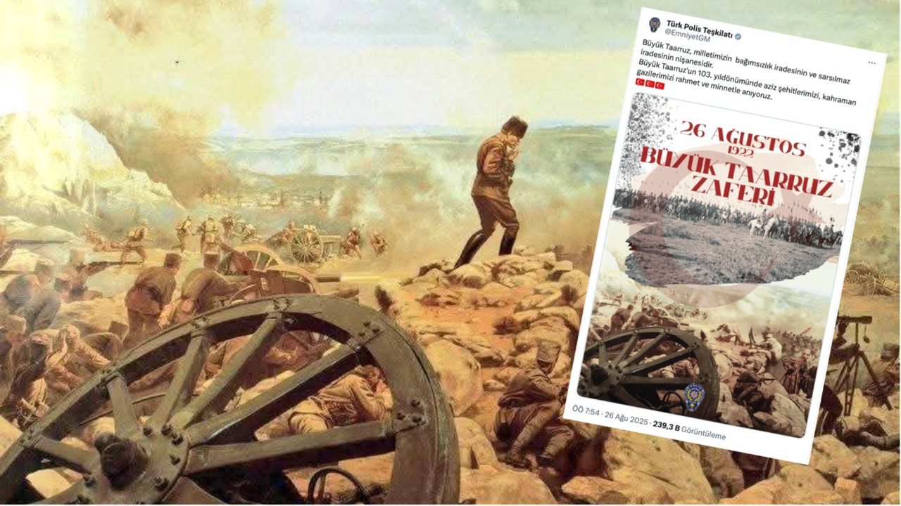 Emniyet’in Atatürksüz 30 Ağustos paylaşımının faturası kime çıkarıldı?