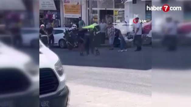 İzmir’de polise tekmeli yumruklu saldırı
