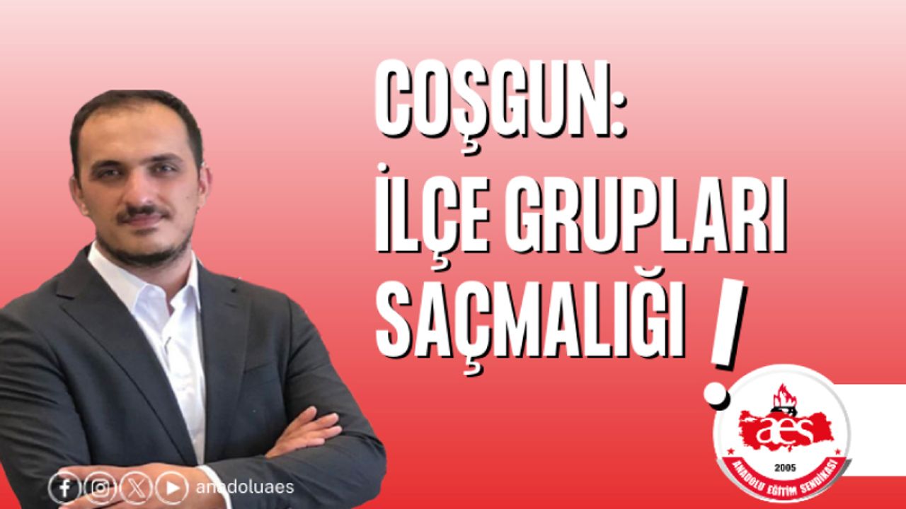 İlçe Grupları Saçmalığı!