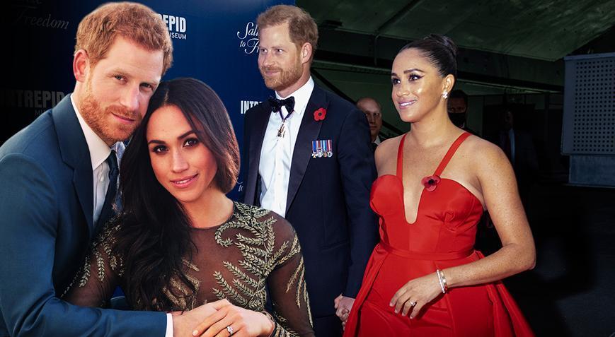 Meghan Markle ve Prens Harry New York’ta! Elini bir an olsun bırakmadı